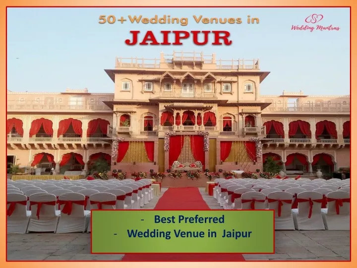 best preferred wedding venue in jaipur