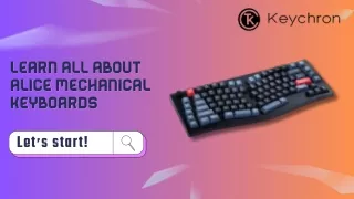 Learn all about Alice Mechanical Keyboards