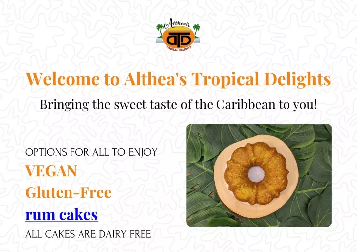 welcome to althea s tropical delights bringing