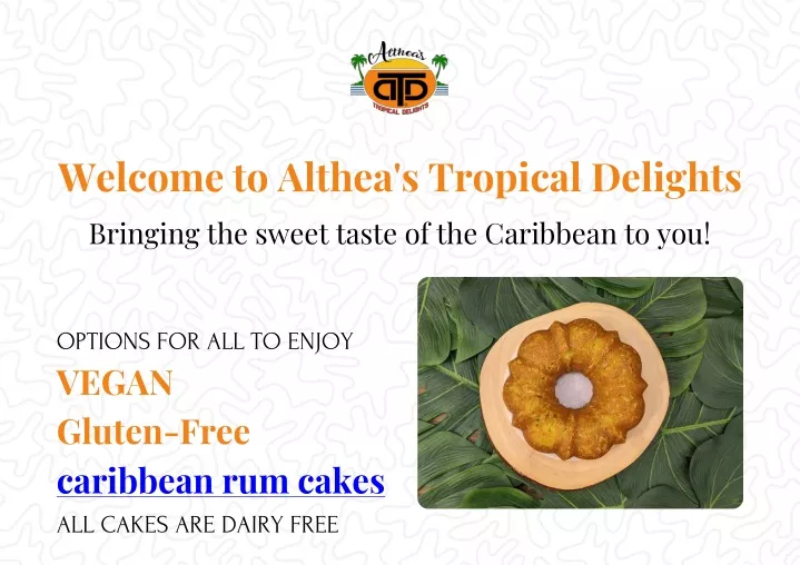 welcome to althea s tropical delights bringing