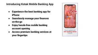 Mobile Banking App for Iphone