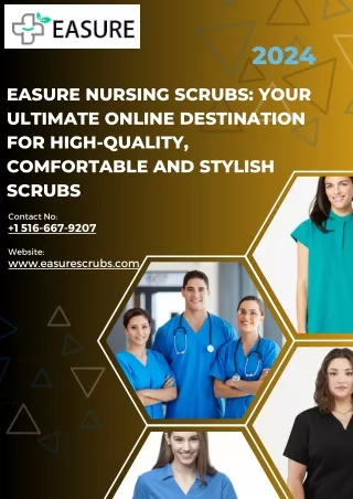 Easure Nursing Scrubs Your Ultimate Online Destination for High-Quality, Comfortable and Stylish Scrubs