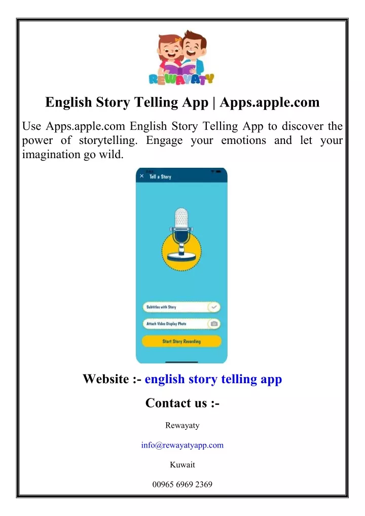 english story telling app apps apple com