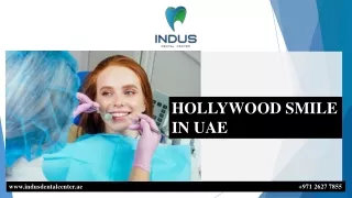 HOLLYWOOD SMILE IN UAE