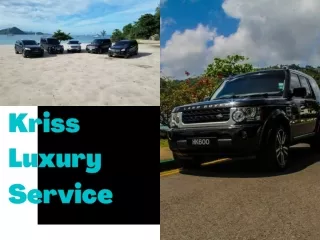luxury airport transfers and taxi services st lucia