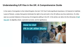 ILR Visa UK