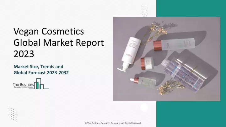vegan cosmetics global market report 2023