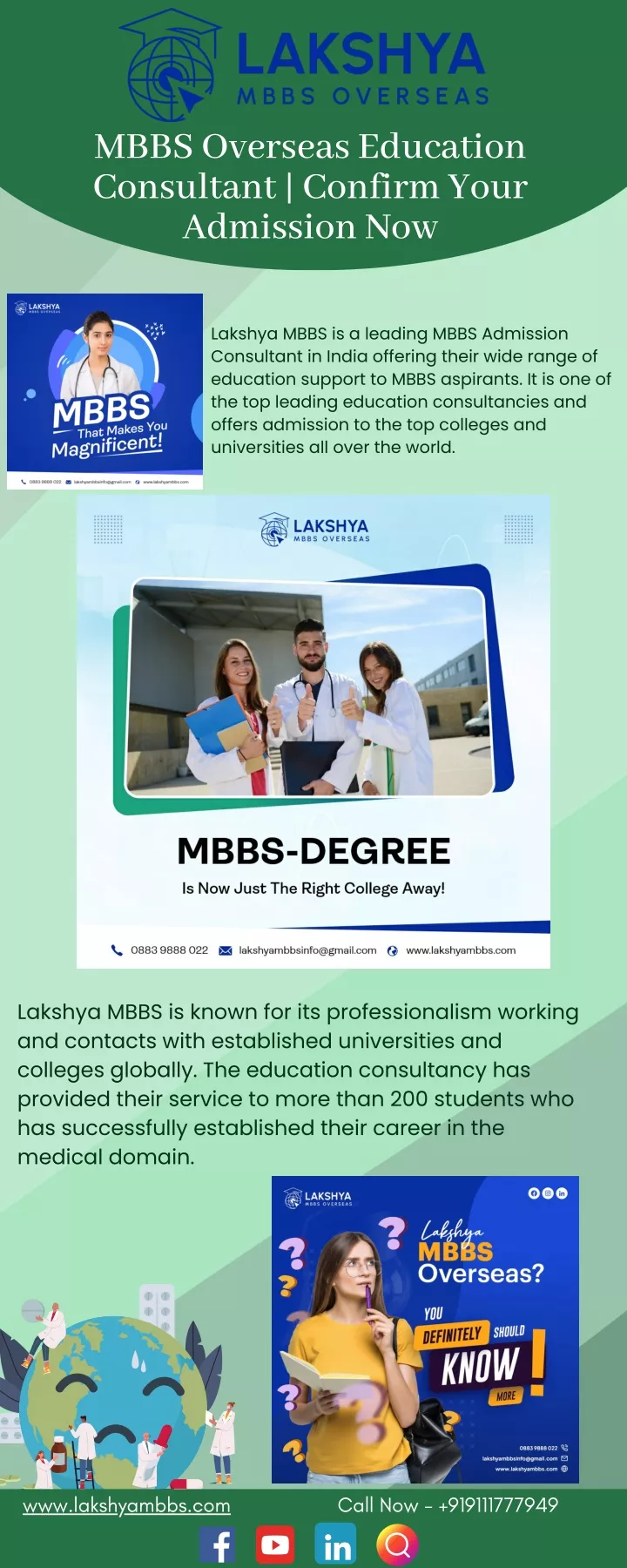 mbbs overseas education consultant confirm your
