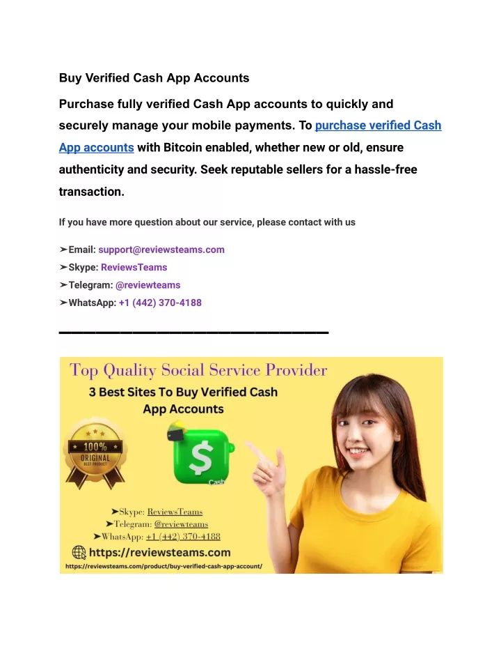 buy verified cash app accounts