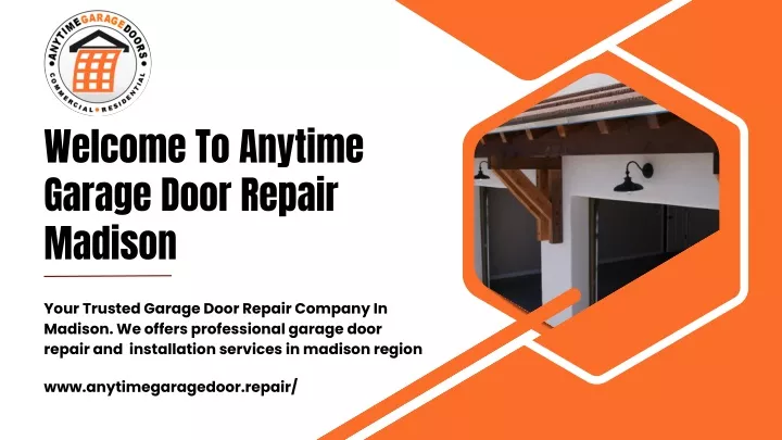 welcome to anytime garage door repair madison