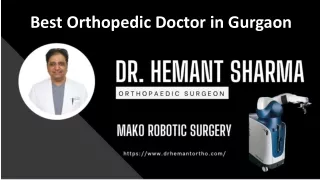 Robotic Hip Surgery