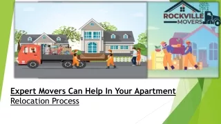 Expert Movers Can Help In Your Apartment Relocation Process