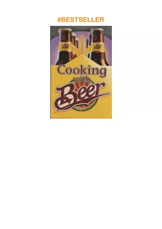 Pdf⚡️(read✔️online) Cooking with Beer