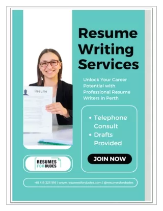 Professional Resume Writers in Perth