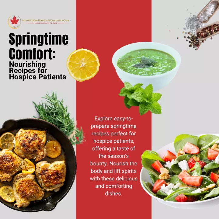 springtime comfort nourishing recipes for hospice