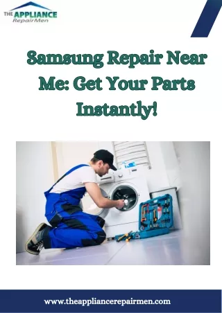 Samsung Repair Near Me: Get Your Electronics Fixed Quickly!