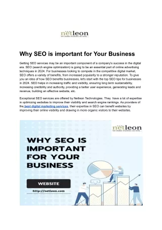 Why SEO is important for Your Business in 2024 (1)