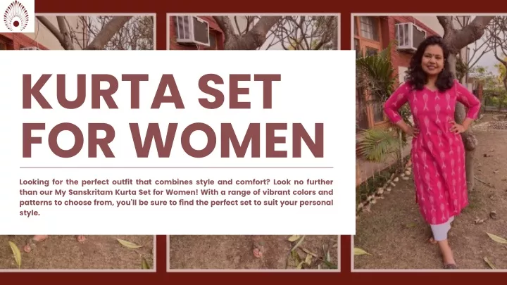 kurta set for women looking for the perfect
