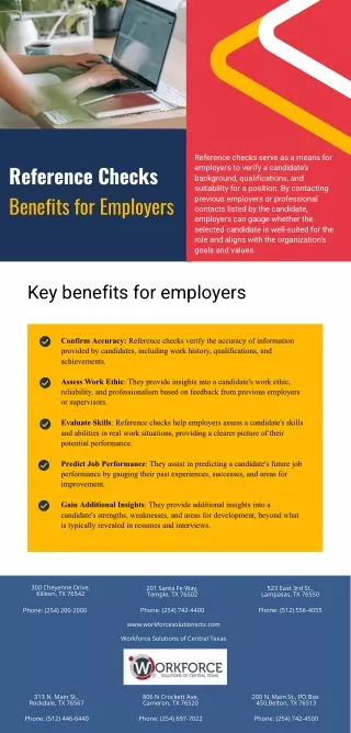 Reference Checks Benefits for Employers