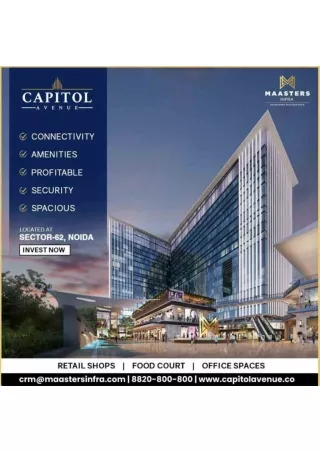 Commercial Complex in Noida | Capitol Avenue
