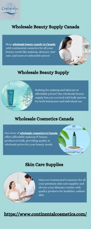 Wholesale Beauty Supply Canada