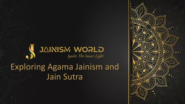 exploring agama jainism and jain sutra
