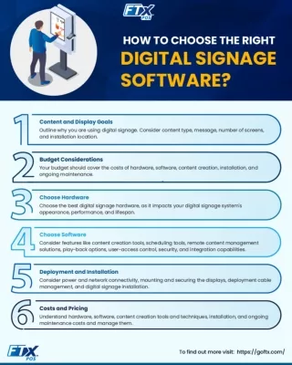 How to Choose the Right Digital Signage Software?