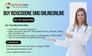 Purchase  Roxicodone 5mg Online with Overnight Delivery