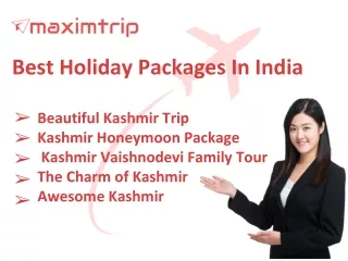 Best Holiday packeges In India