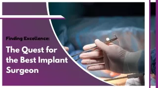 Discover Your Perfect Implant Specialist