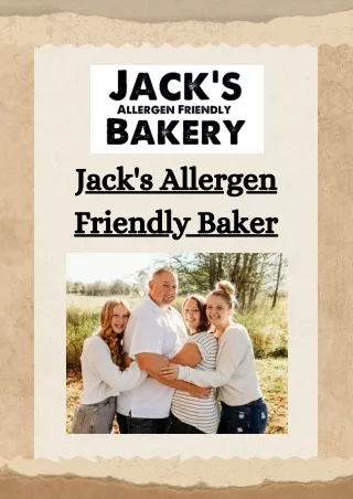 Best Chocolate Chip Cookie - Jack’s Allergen Friendly Bakery