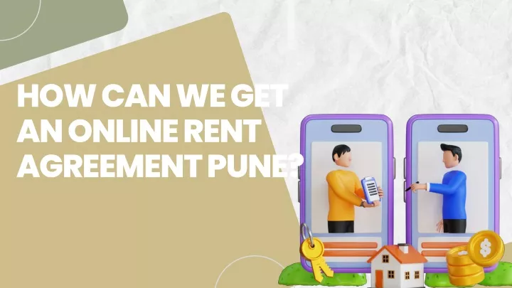 how can we get an online rent agreement pune