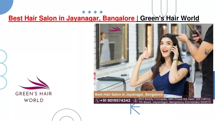 best hair salon in jayanagar bangalore green