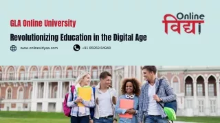 GLA Online University: Revolutionizing Education in the Digital Age