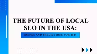 2024 Local SEO Trends: Key Predictions for USA Businesses