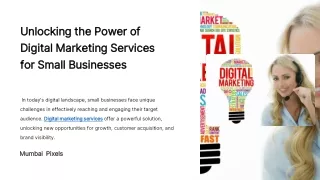 Unlocking the Power of Digital Marketing Services for Small Businesses