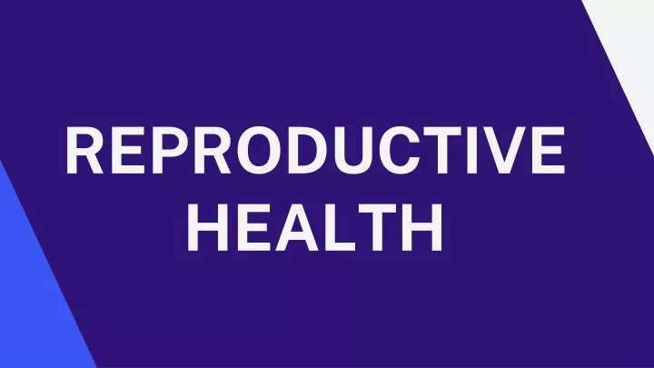 reproductive health