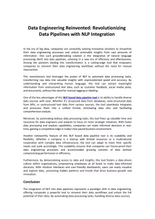 data engineering reinvented revolutionizing data
