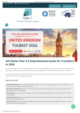 UK Tourist Visa Processing Time