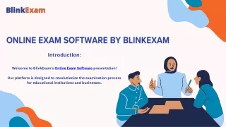 Online Exam Software By BlinkExam