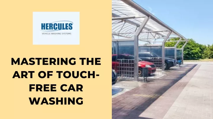 mastering the art of touch free car washing