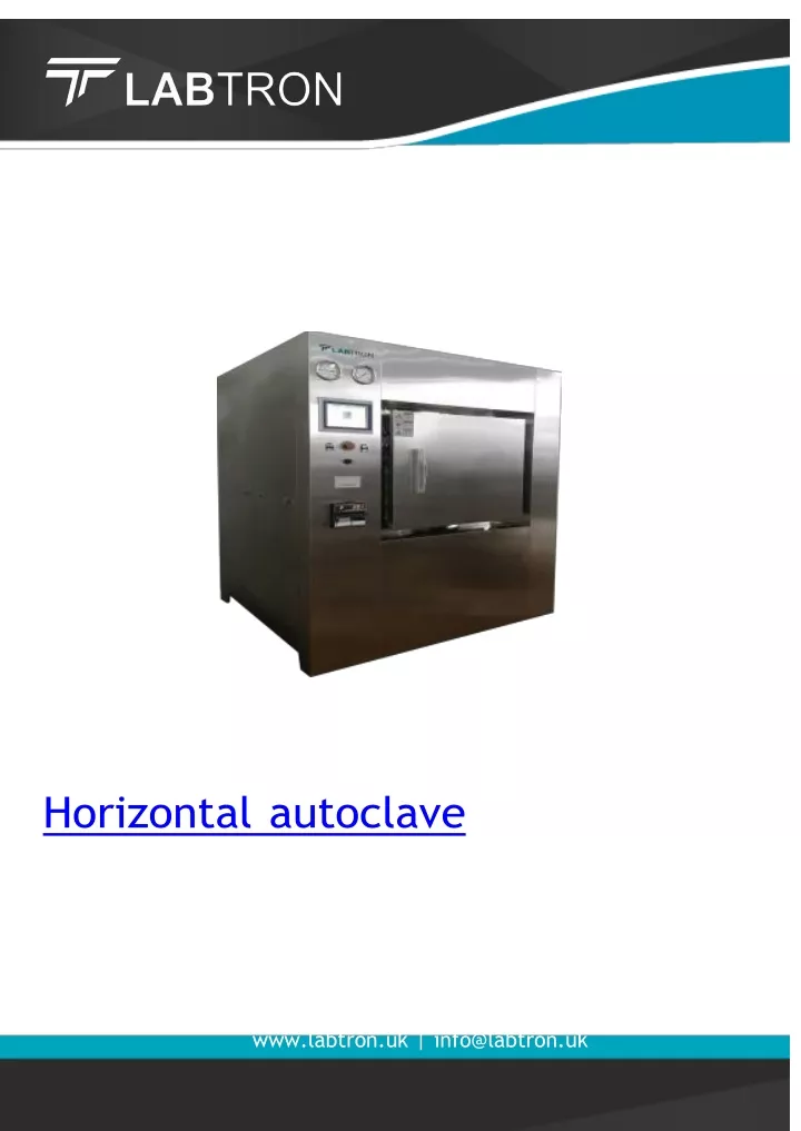 horizontal autoclave