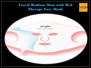 Unveil Radiant Skin with Red Therapy Face Mask