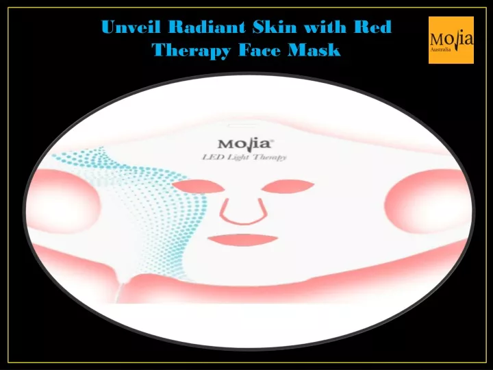 unveil radiant skin with red therapy face mask