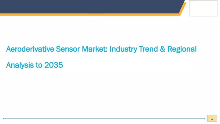 aeroderivative sensor market industry trend