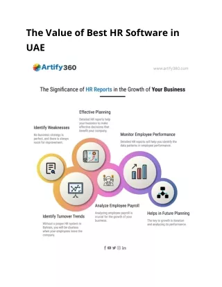 The Value of Best HR Software in UAE