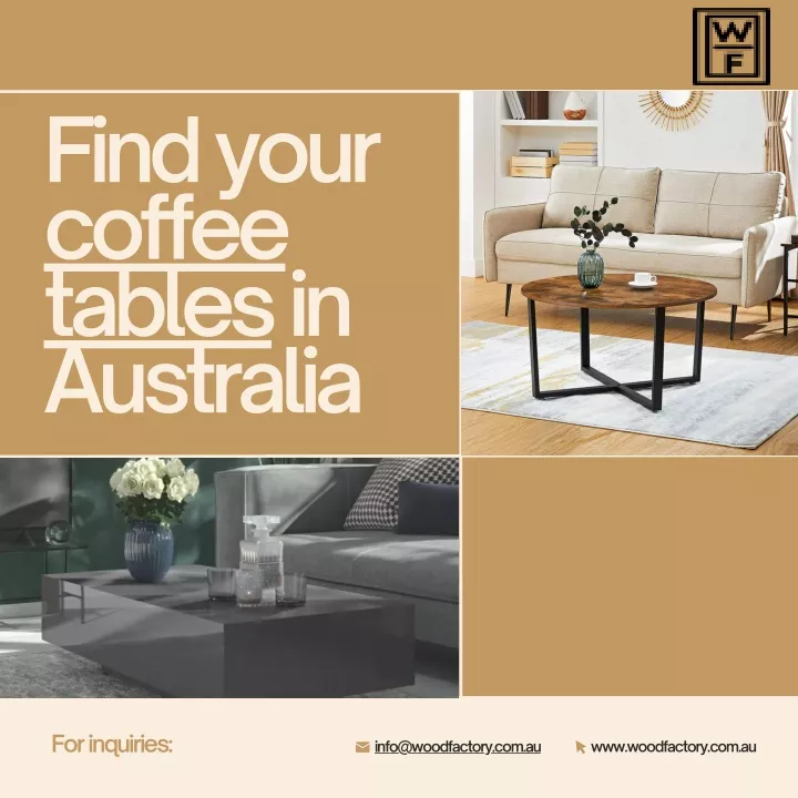 find your coffee tables in australia