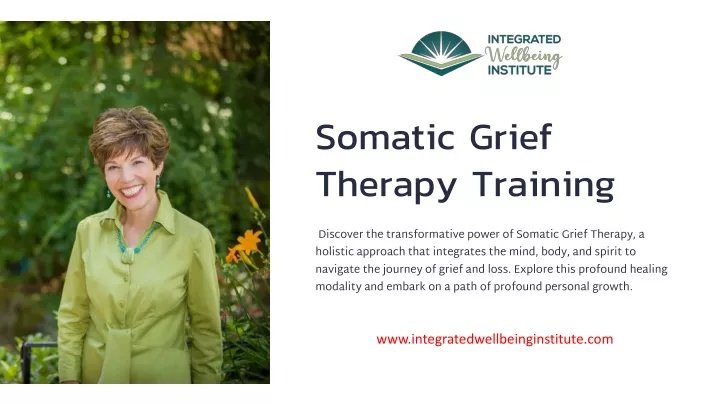 somatic grief therapy training