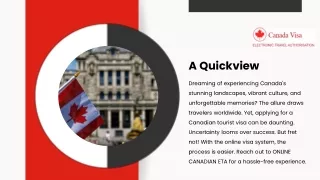 Canada Visa Application| Online Visa Application for Canada| Apply for Canada e