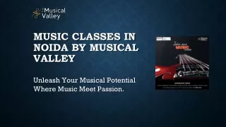 music classes in noida by musical valley